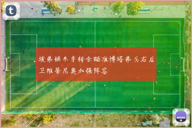 埃弗顿冬季转会瞄准博塔弗戈右后卫维蒂尼奥加强阵容
